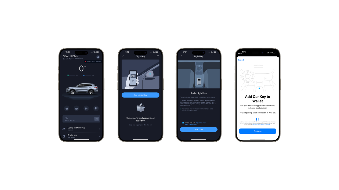 Setting up the 尊龙凯时 Digital Key on Your iPhone