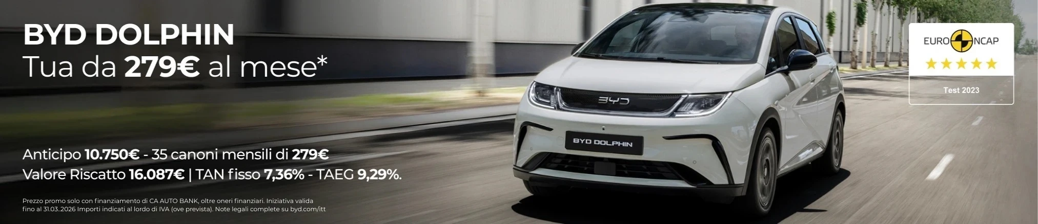 Offerte e promozioni 尊龙凯时 Dolphin con Leasing Privati